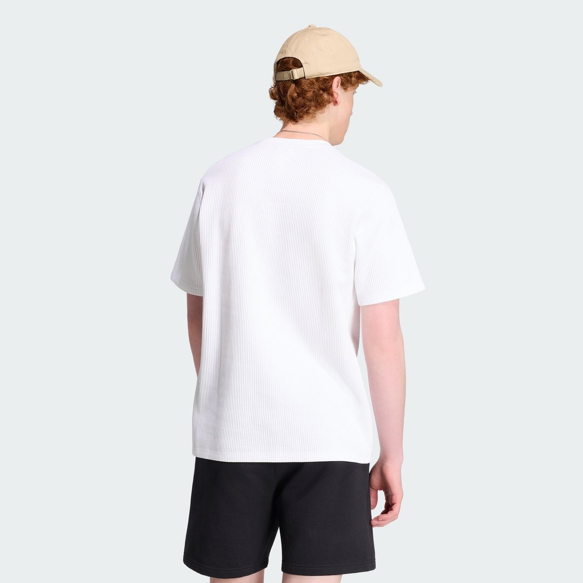 아디다스(ADIDAS) 트레포일 에센셜 와플 티셔츠 KT2443