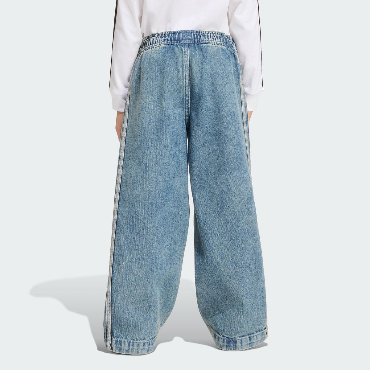 아디다스 키즈(ADIDAS KIDS) 파이어버드 루즈 데님 트랙 팬츠 KQ8875