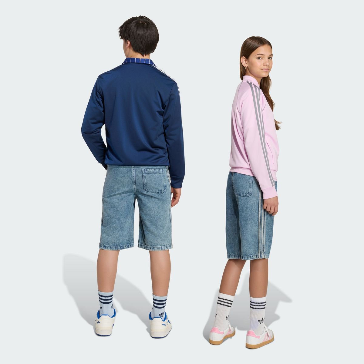아디다스 키즈(ADIDAS KIDS) 루즈 데님 조트 KR6532