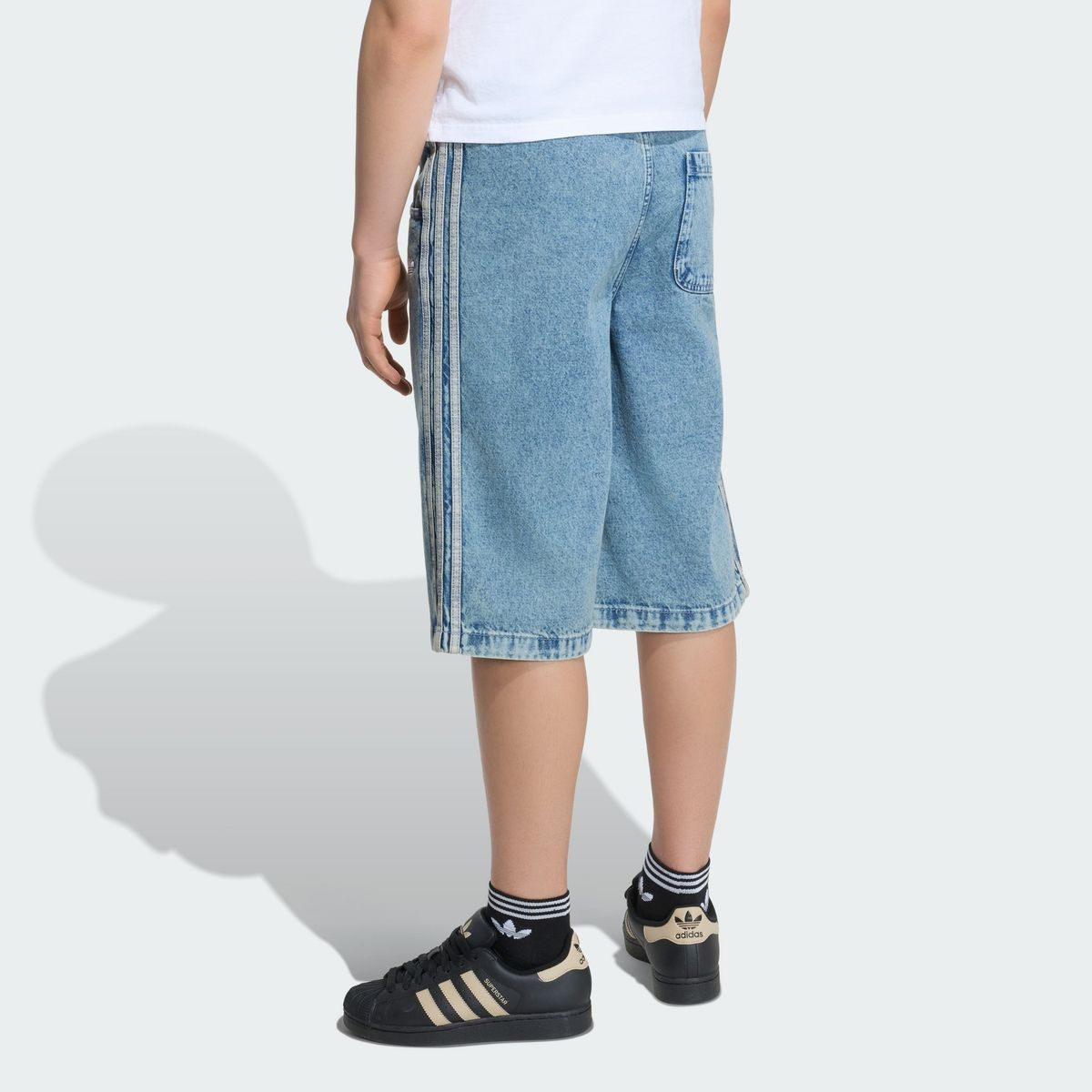 아디다스 키즈(ADIDAS KIDS) 루즈 데님 조트 KR6532