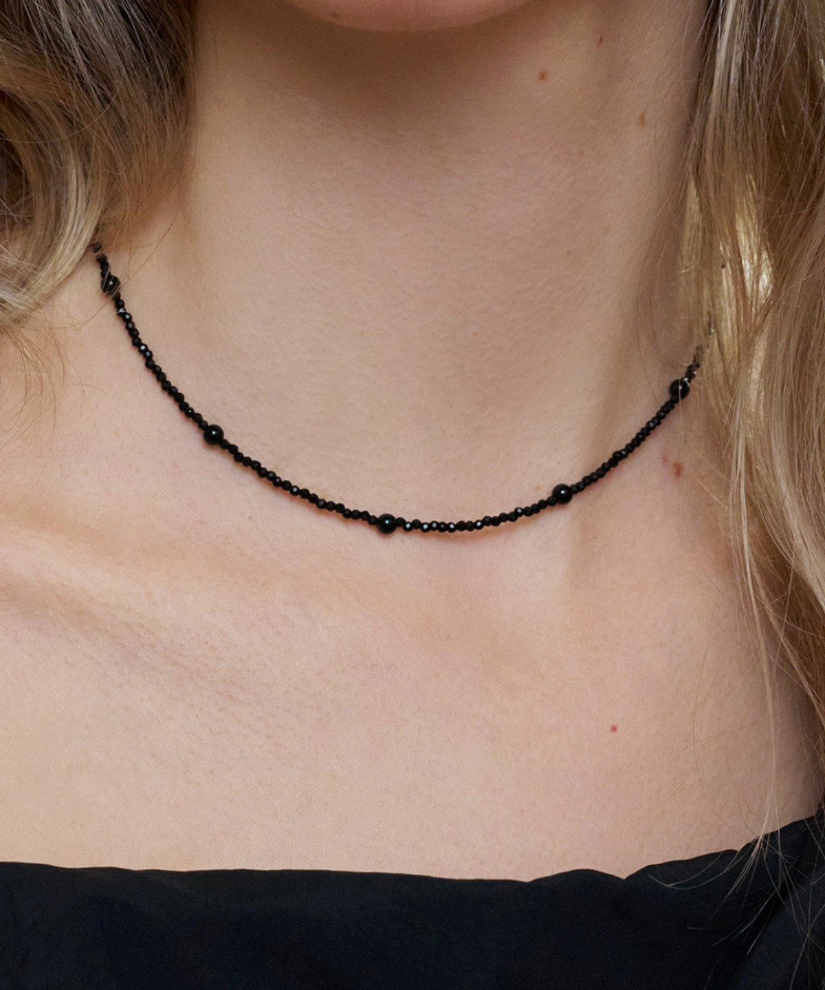 판타스틱 플래닛(FANTASTIC PLANET) onyx ball necklace
