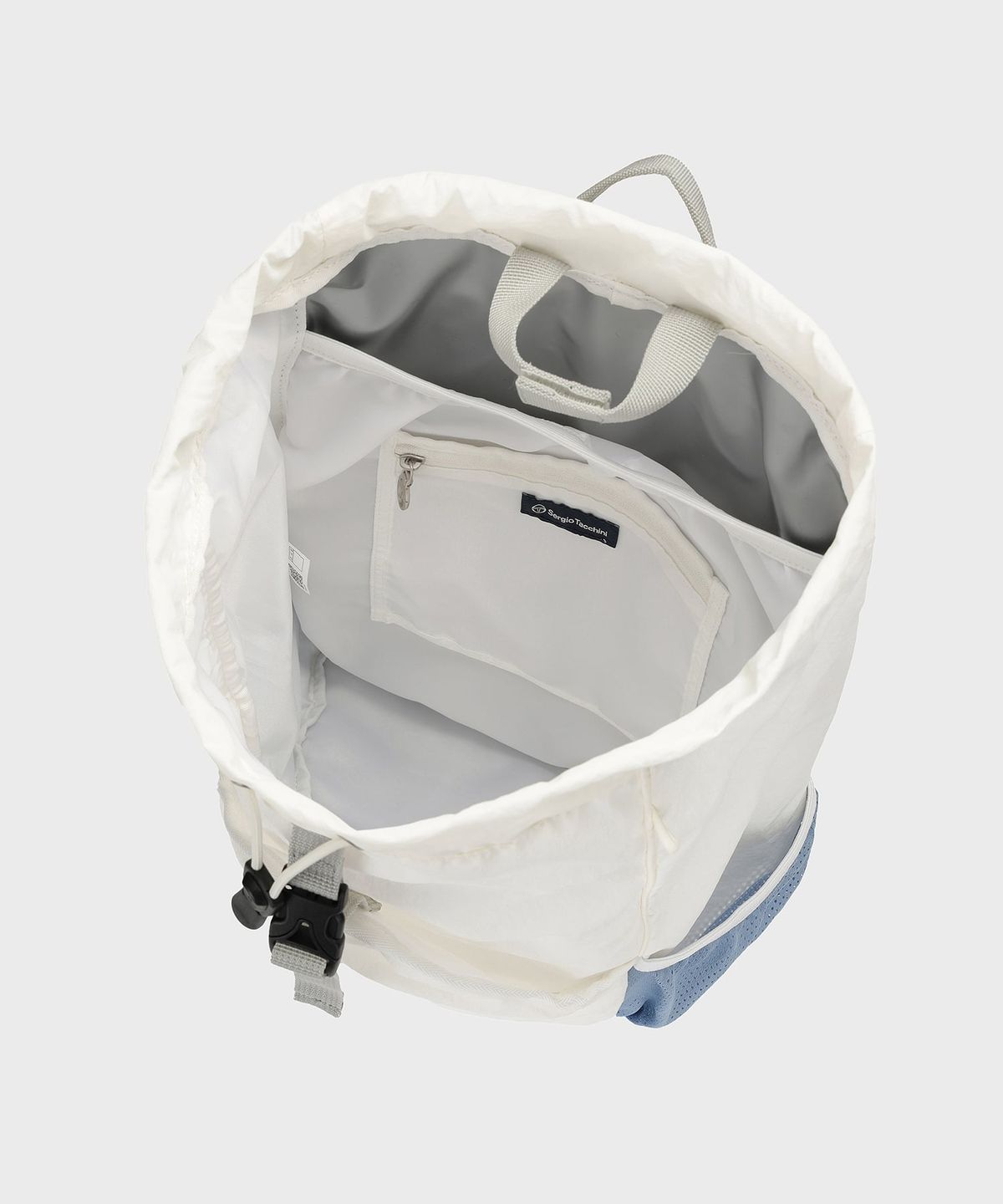 세르지오 타키니(SERGIO TACCHINI) U 버클 드로우 스트링 백팩 (White)