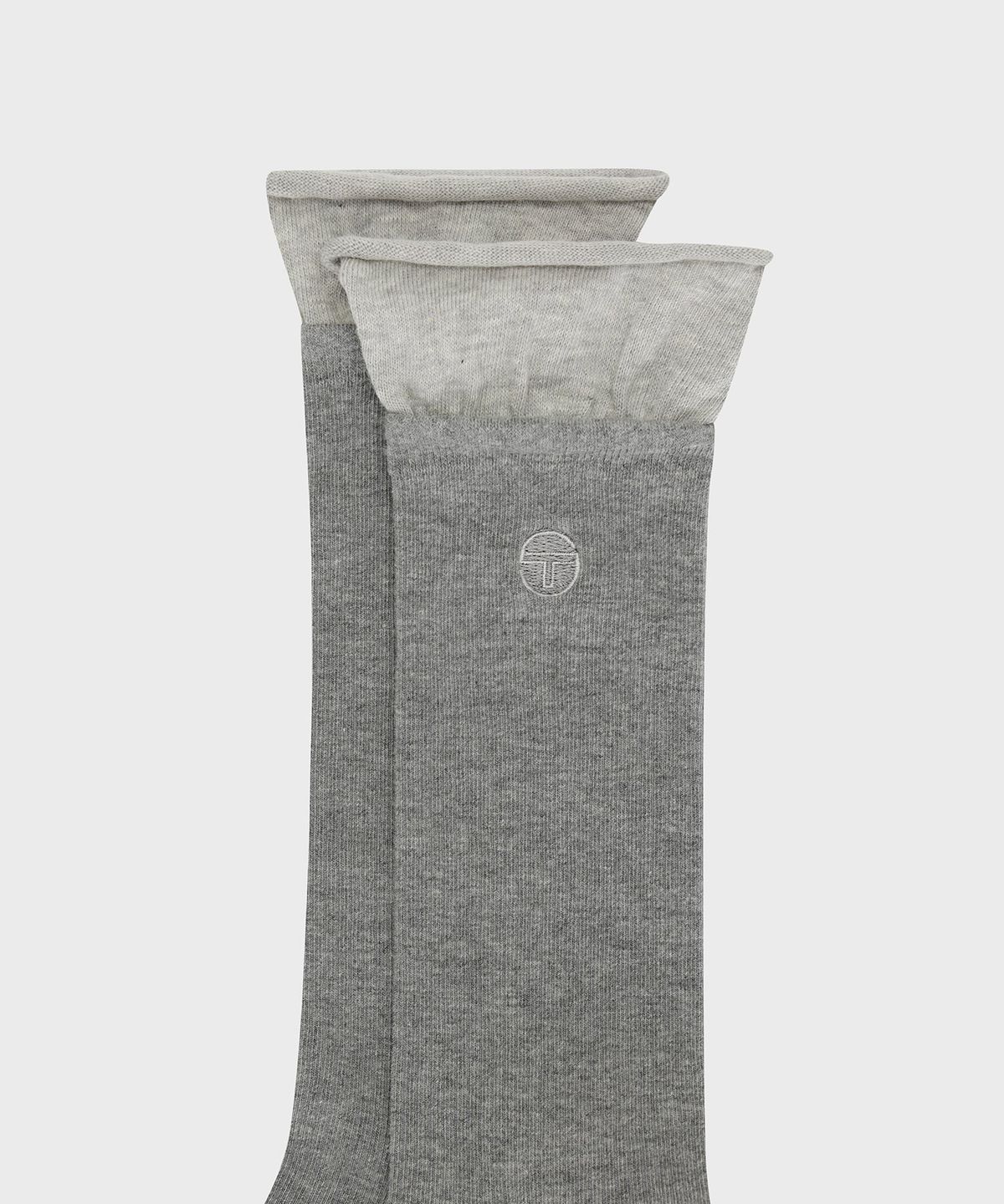 세르지오 타키니(SERGIO TACCHINI) W 컬러블럭 니삭스 (D.Melange Grey)