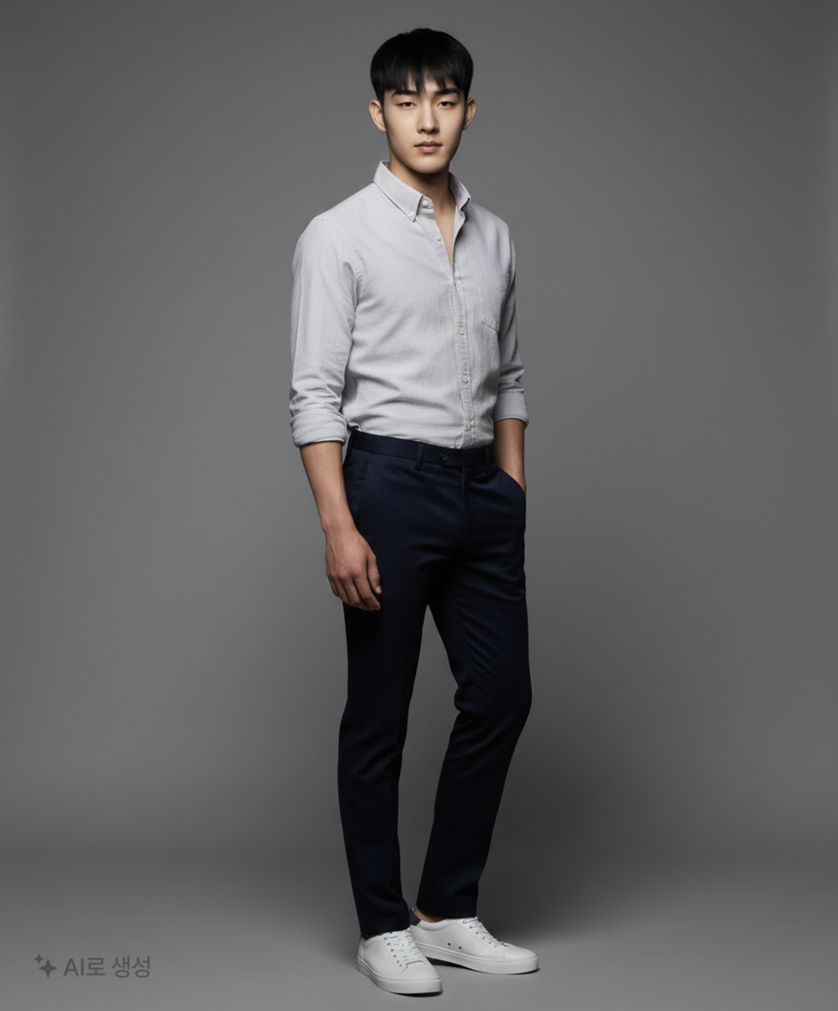 지오다노(GIORDANO) 캐주얼 셔츠 L
