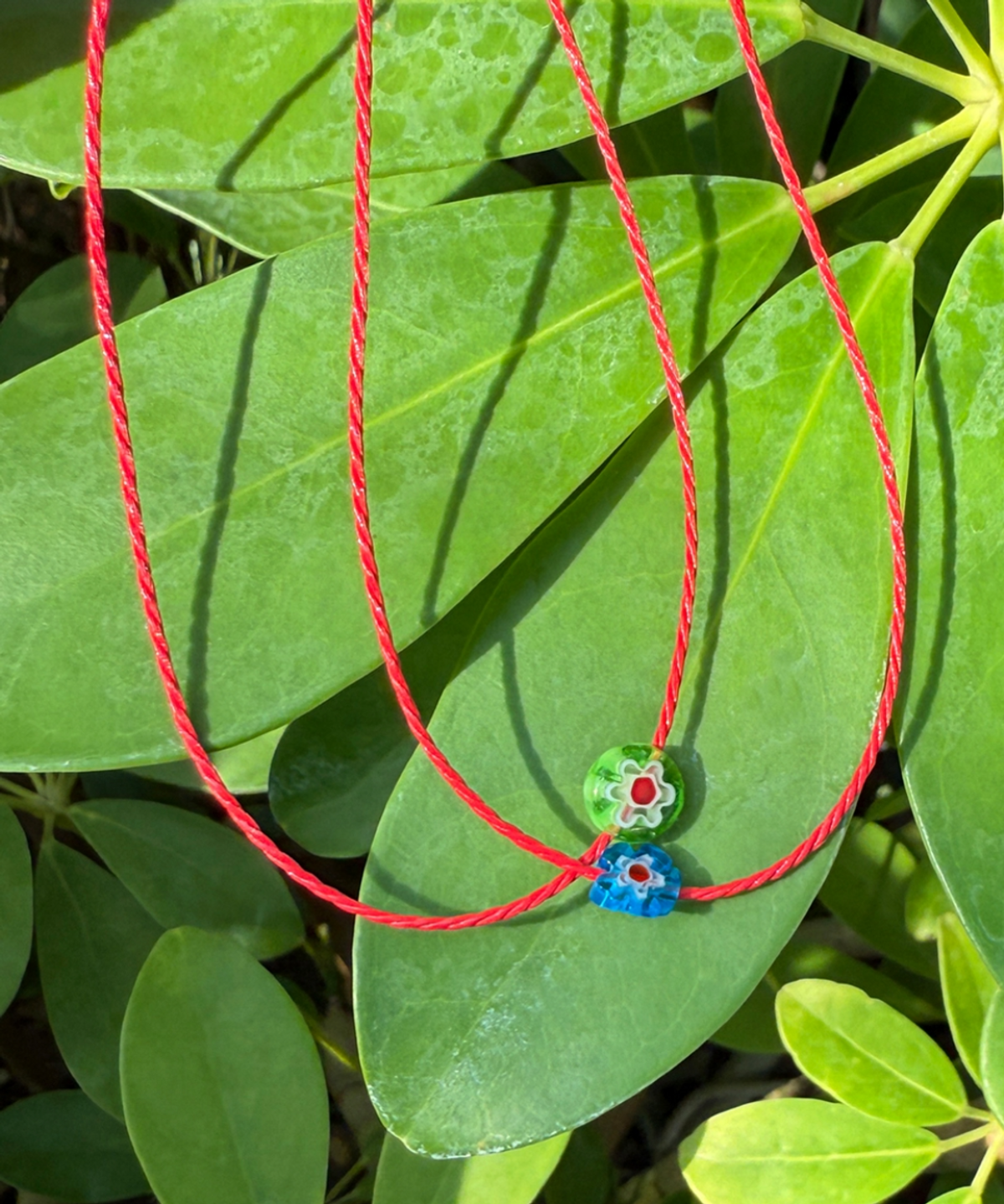 판타스틱 플래닛(FANTASTIC PLANET) venezia flower string necklace (2colors)