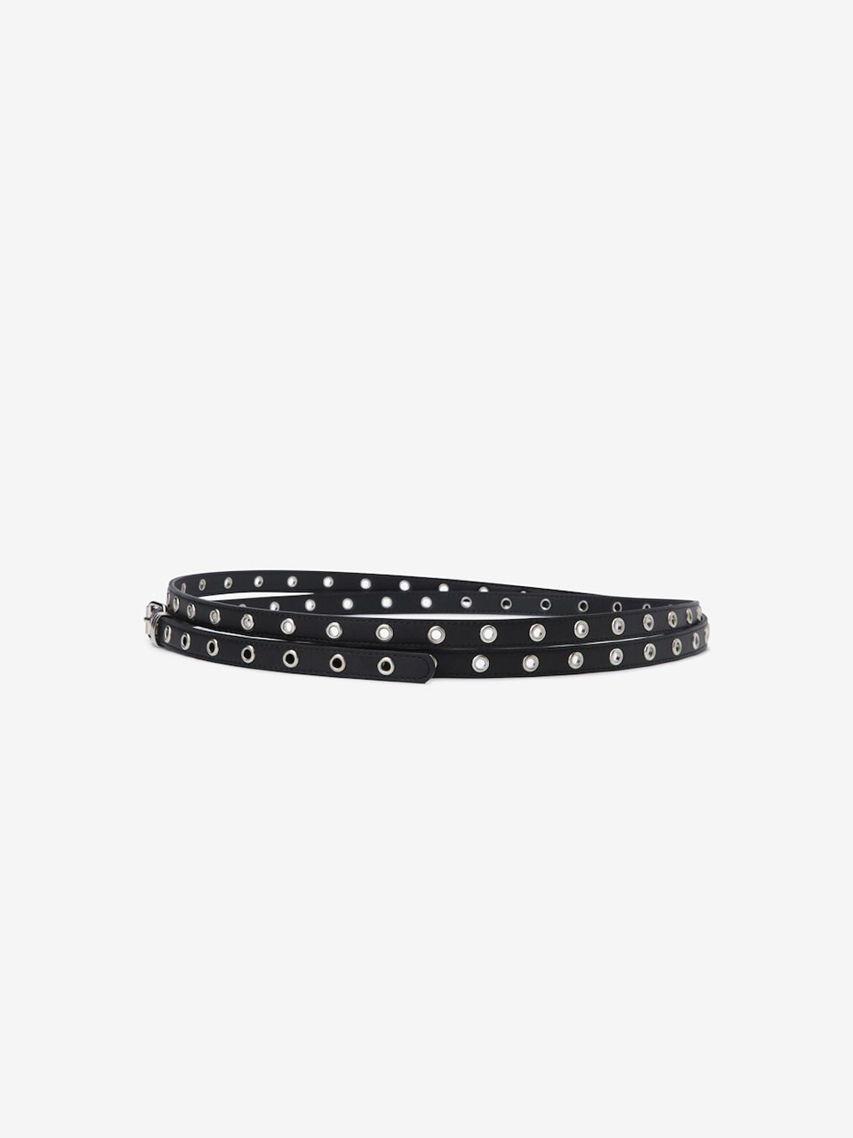 바운더리(BOUNDARY) DOUBLE LAYERED EYELET BELT BK_B261PHC005BK1