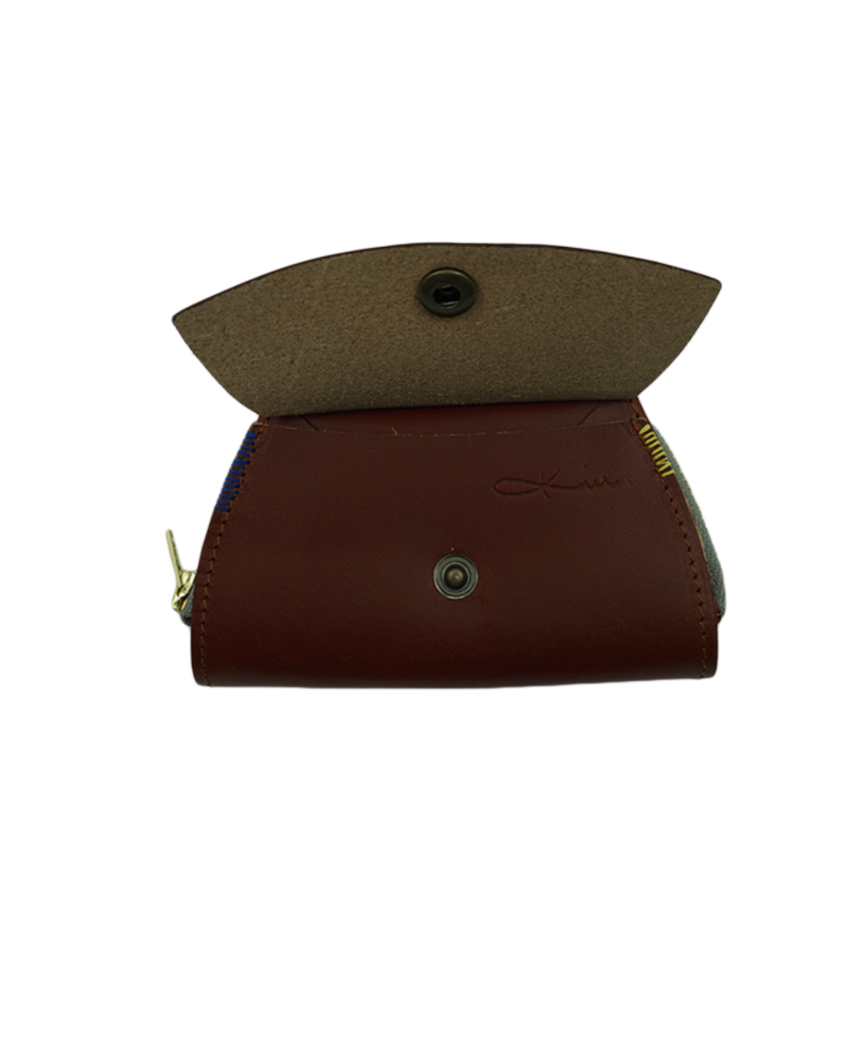 와이쏘씨리얼즈(WHYSOCEREALZ) 틈, 사이, 빛 Leather Wallet