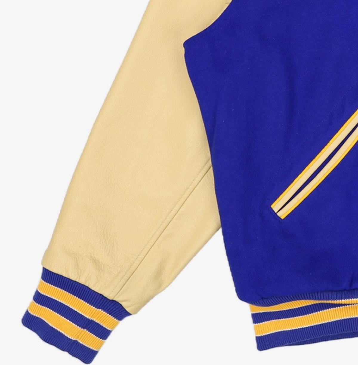 디스이즈네버댓(THISISNEVERTHAT) Raglan Varsity Jacket Blue L