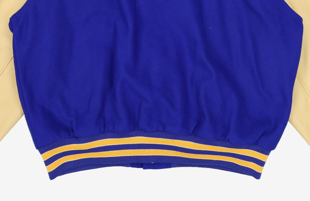 디스이즈네버댓(THISISNEVERTHAT) Raglan Varsity Jacket Blue L