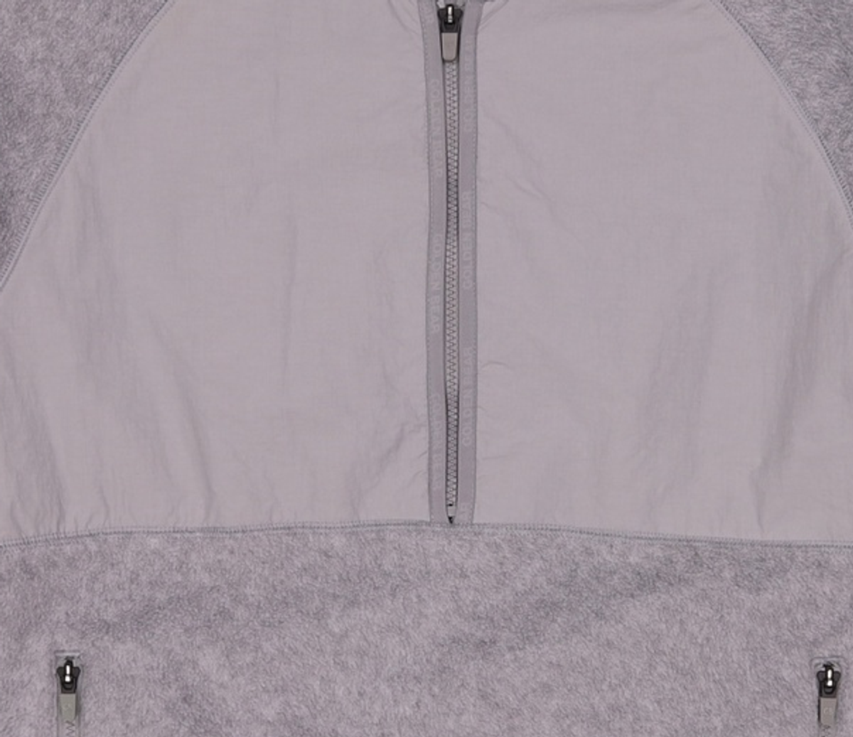 골든베어(GOLDEN BEAR) Stand Collar Hybrid Fleece Half Zip-up_G4TAW23561GYX L
