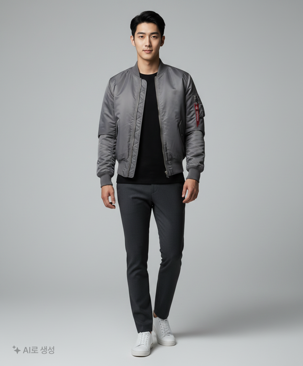 알파 인더스트리(ALPHA INDUSTRIES) 항공 점퍼/블루종/MA-1 s/P