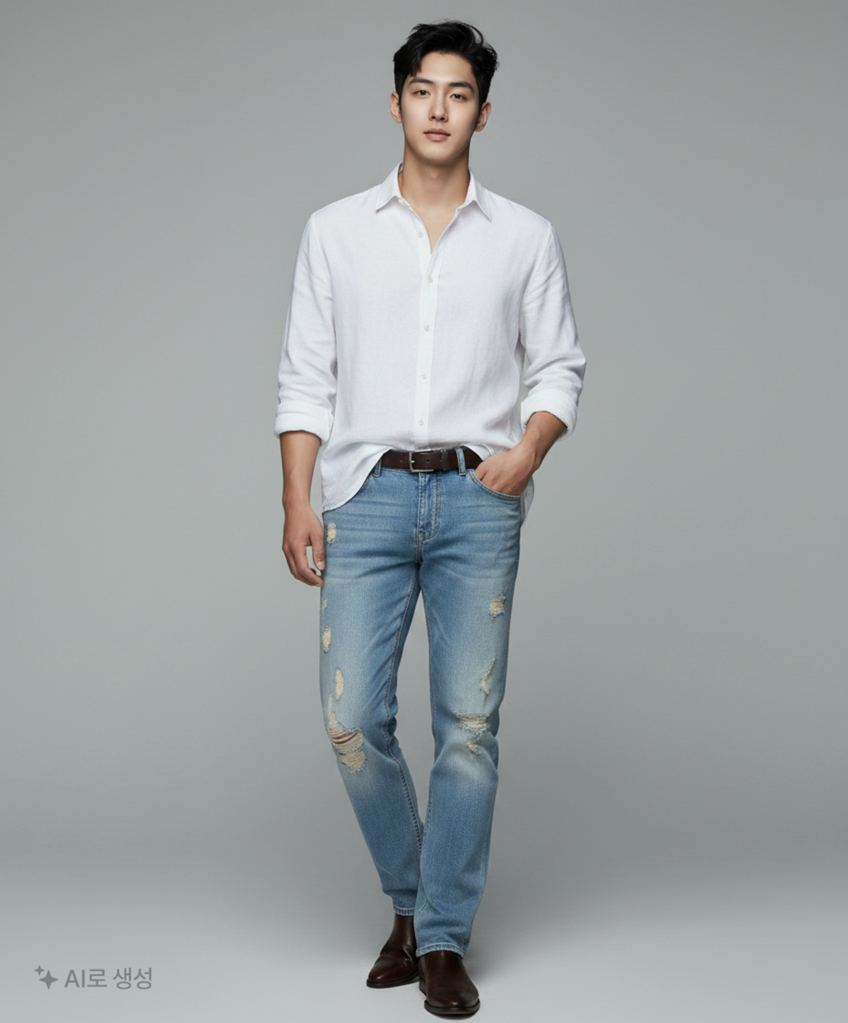 모디파이드(MODIFIED) 청/데님 팬츠 32