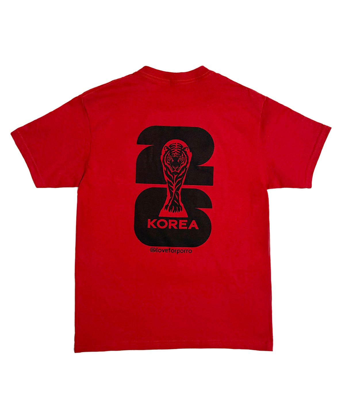 러브포포로(LOVEFORPORRO) 비더레즈 BE THE REDS 2026 T-SHIRT