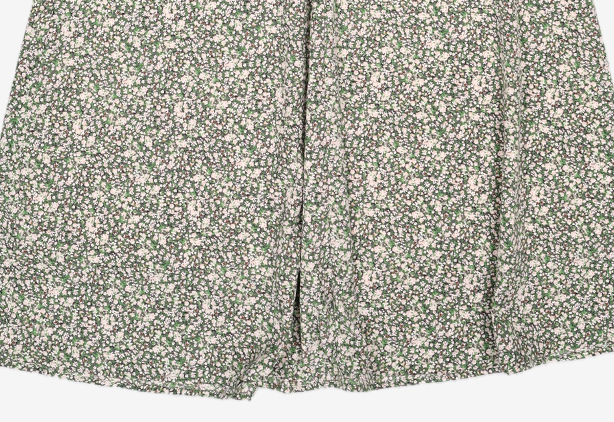 미쏘(MIXXO) 플라워패턴 셔링디테일 원피스 MIWOWB822G L