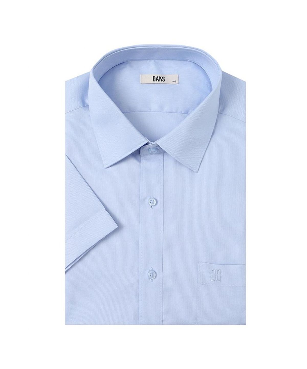 닥스셔츠(DAKS SHIRTS) 케어 면혼방 레귤러핏 드레스 반팔셔츠_DMP2SHDL111B1