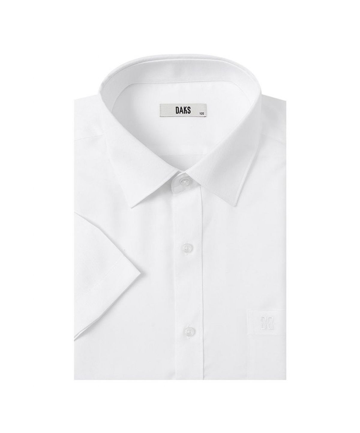 닥스셔츠(DAKS SHIRTS) 케어 솔리드 레귤러핏 드레스 반팔셔츠_DMP2SHDL101A1