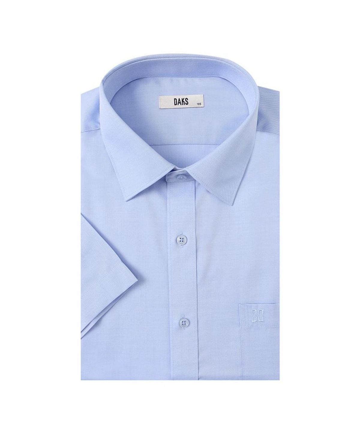 닥스셔츠(DAKS SHIRTS) 케어 솔리드 레귤러핏 드레스 반팔셔츠_DMP2SHDL101B1