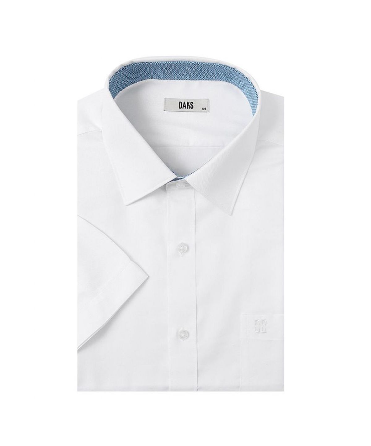 닥스셔츠(DAKS SHIRTS) 케어 면혼방 레귤러핏 드레스 반팔셔츠_DMP2SHDL105A1