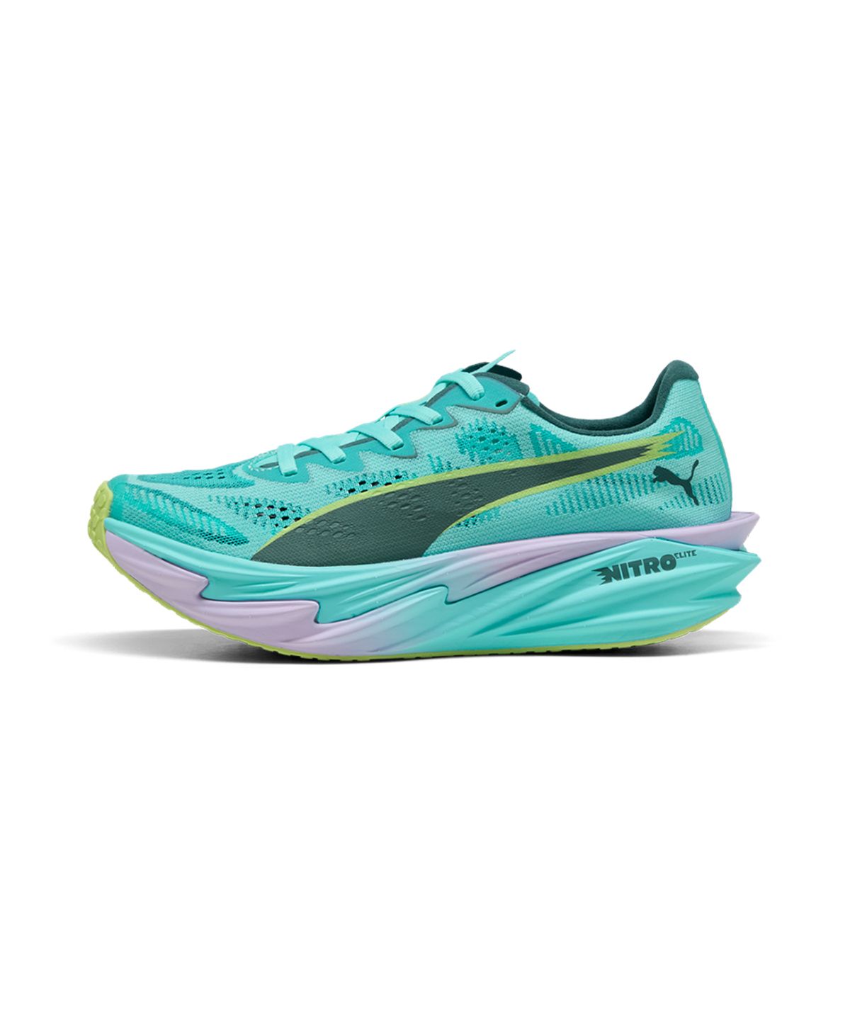 푸마(PUMA) 디비에이트 나이트로 엘리트 4 푸마 x 하이록스 여성용 - 인텐스 민트:라이트 라벤더 / 314157-01