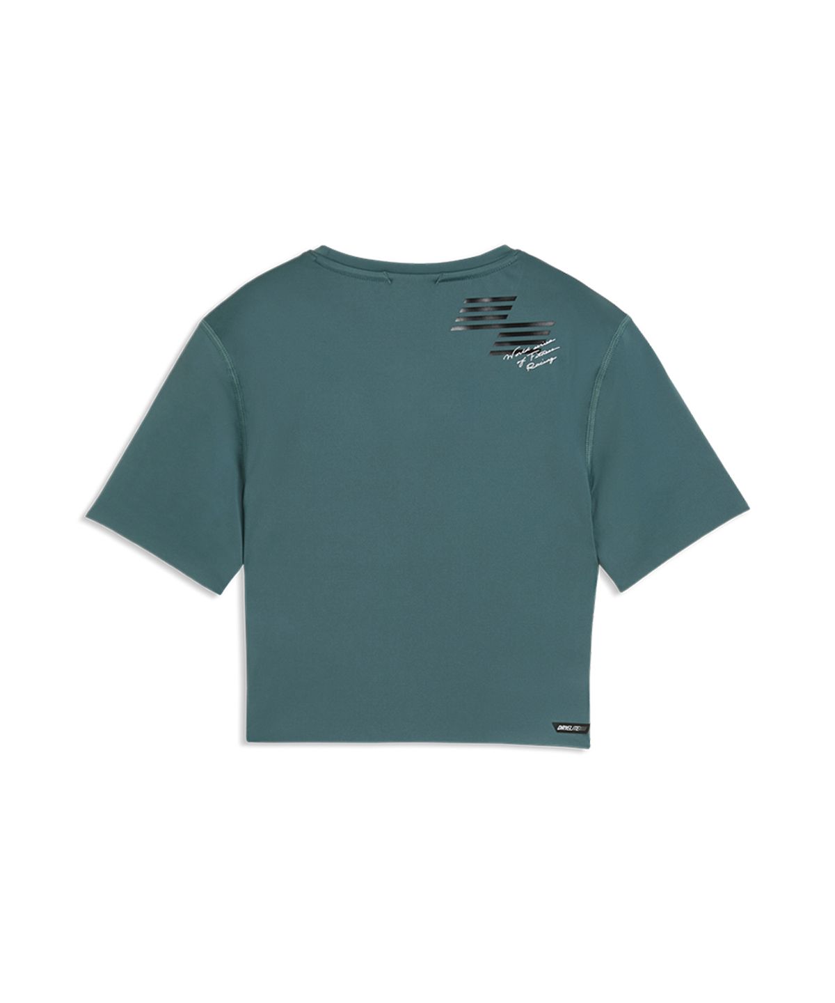 푸마(PUMA) 여성용 푸마 x 하이록스 파워모드 크롭 티셔츠 - 허브 가든 / 529328-69