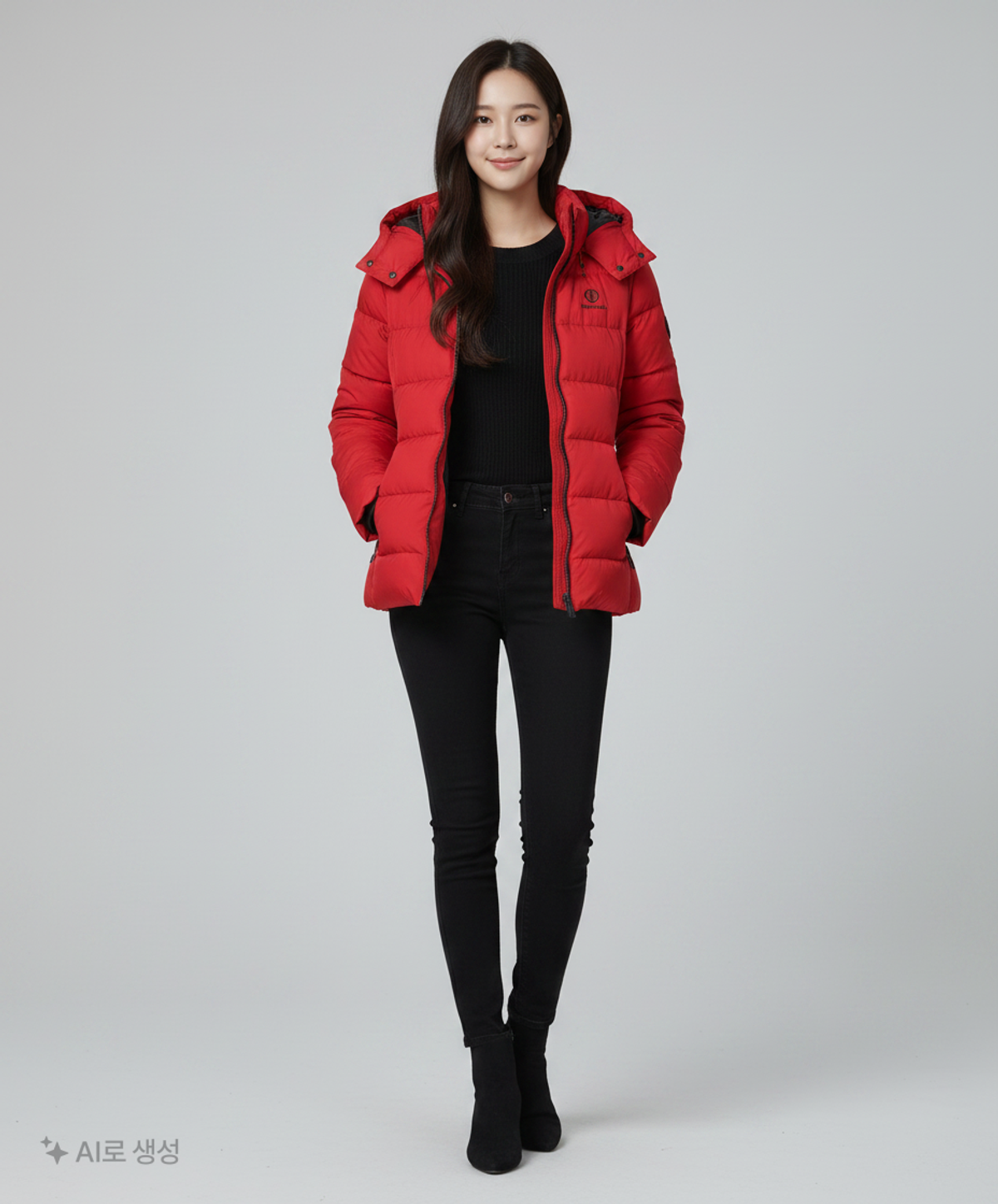빈폴(BEAN POLE) 숏 패딩/숏 헤비 아우터 90