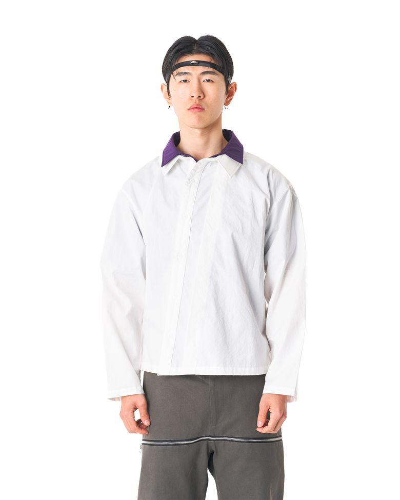 Oblique Poplin Relaxed Shirt