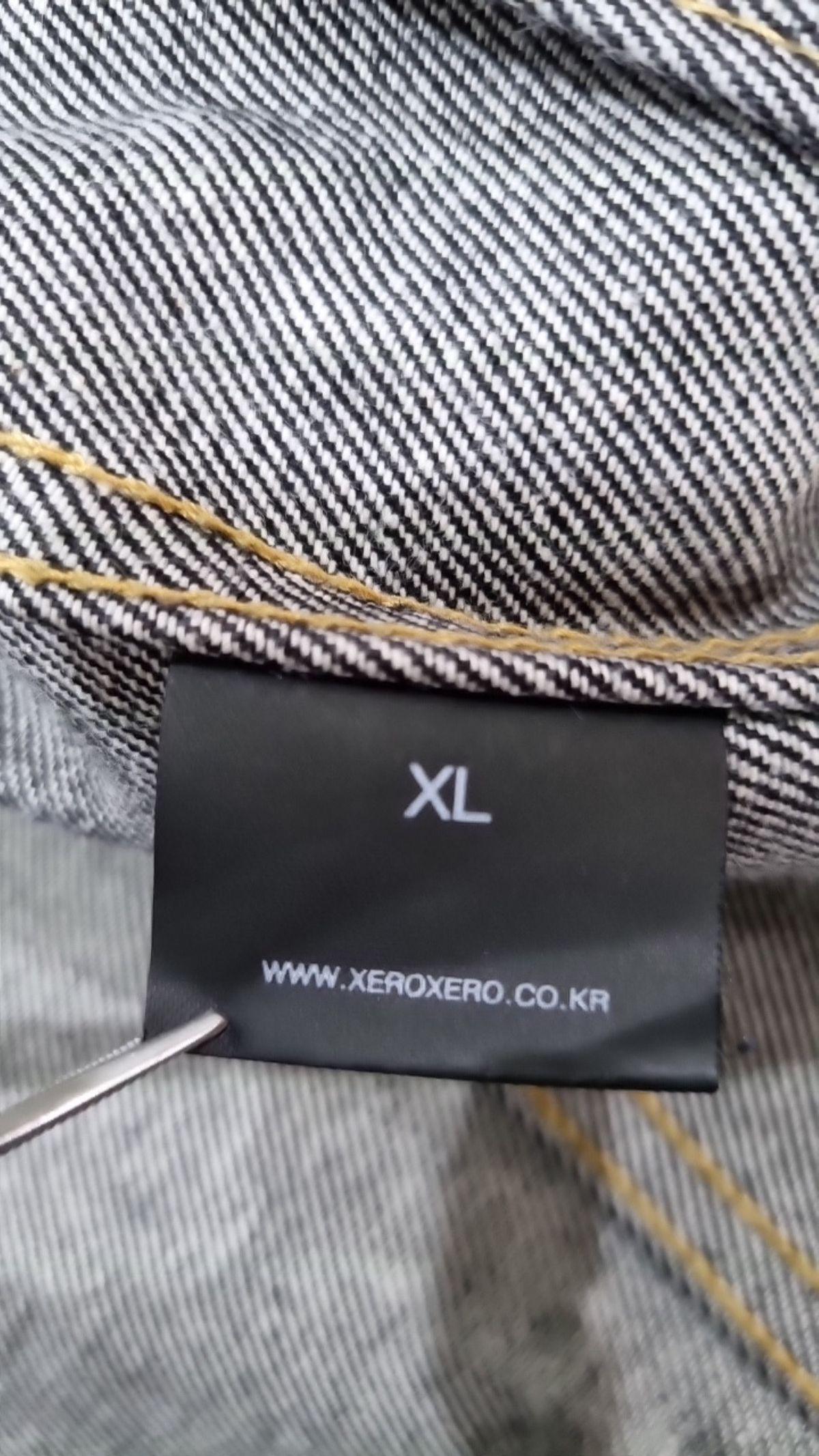 제로(XERO) 데님/트러커 재킷 XL