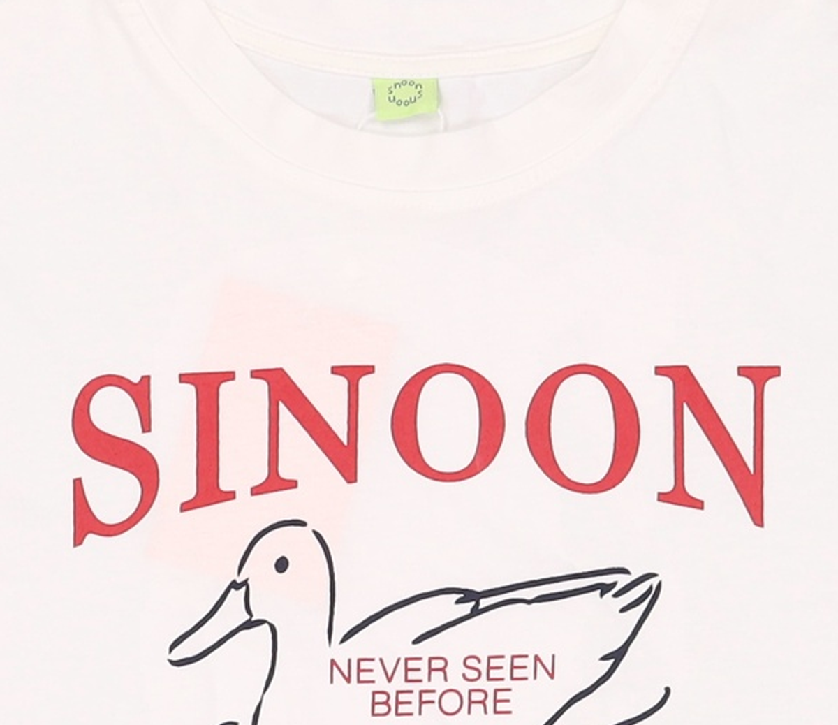 시눈(SINOON) 반소매 티셔츠