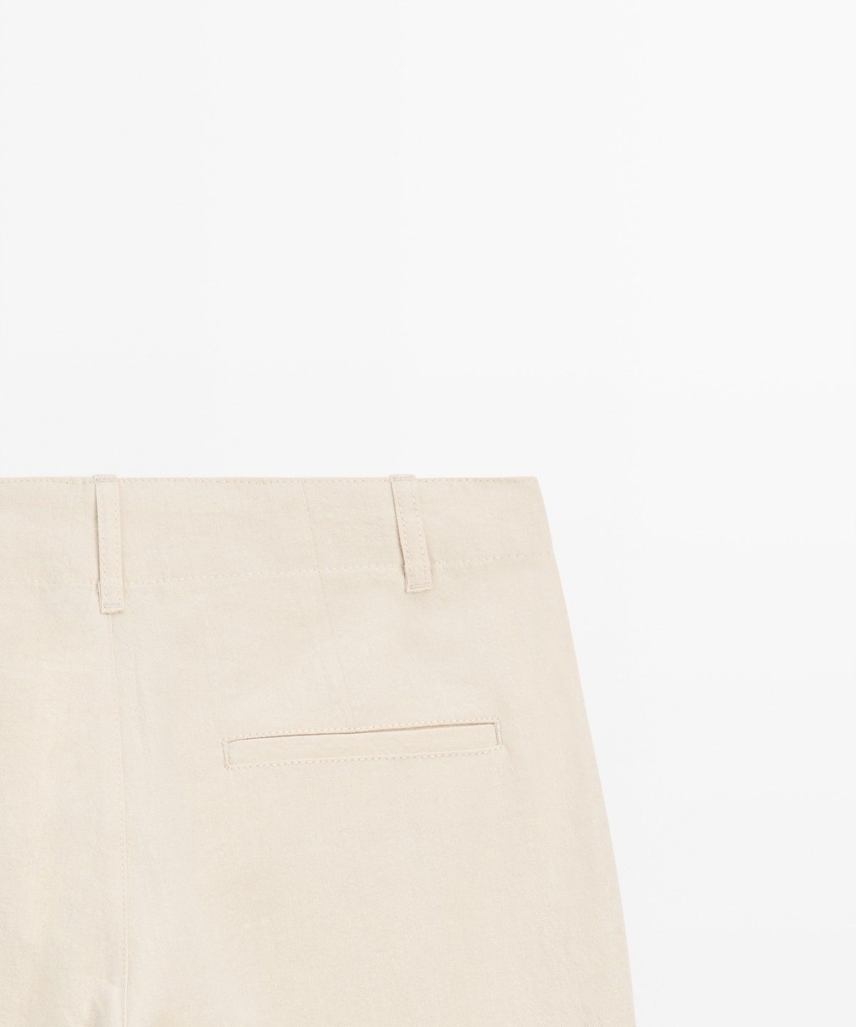 마시모두띠(MASSIMO DUTTI) 린넨 혼방 릴랙스 핏 팬츠
