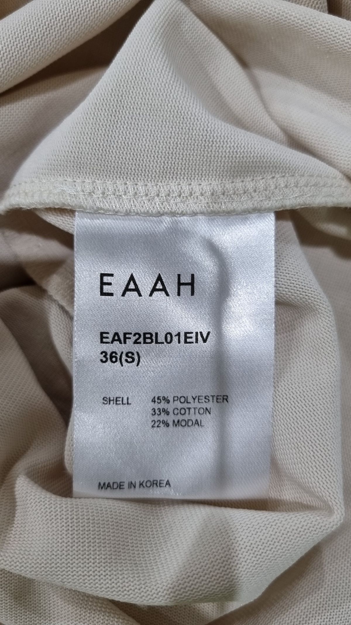이아(EAAH) 기타 상의 36