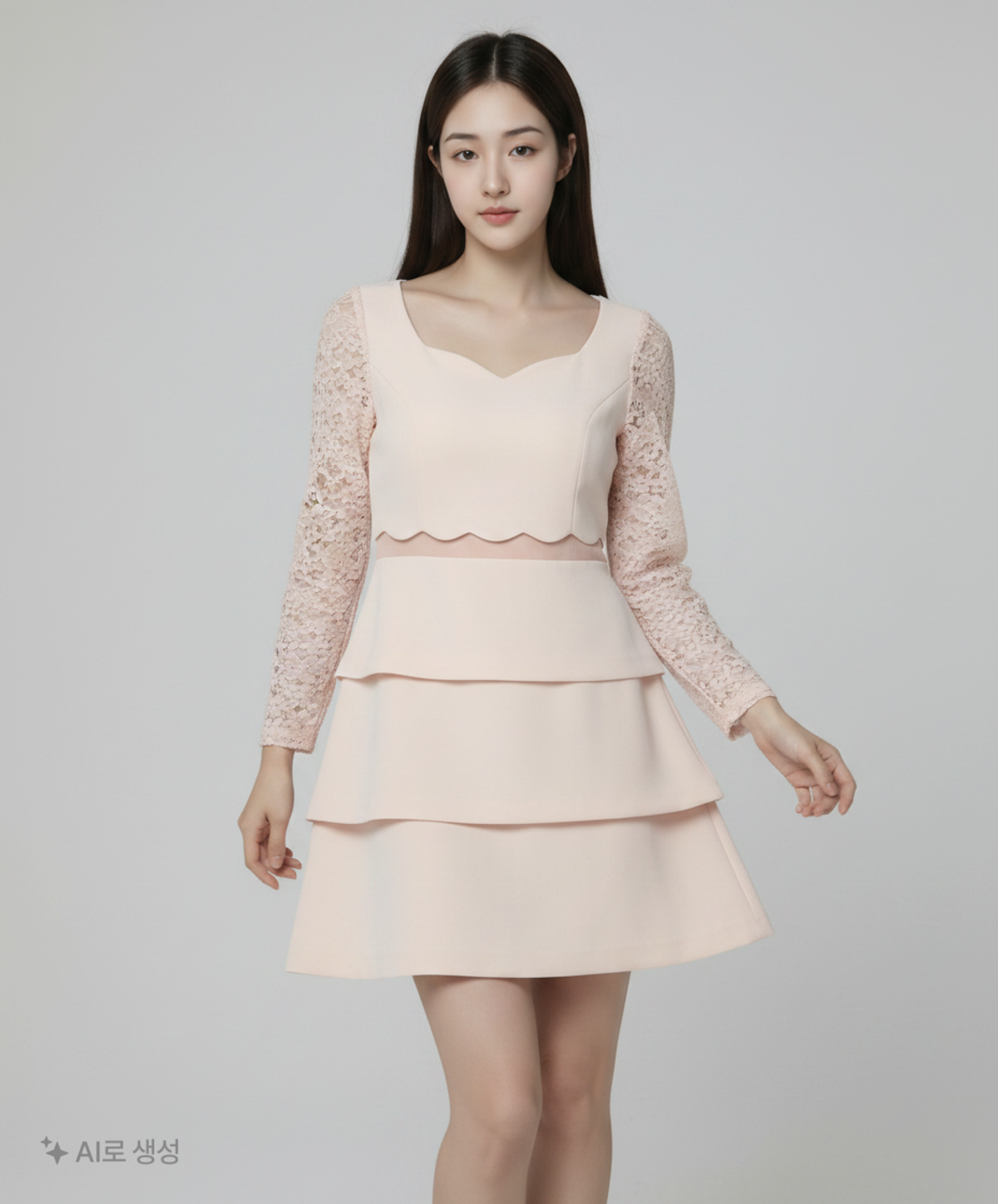 라인(LINE) 미니 원피스 55