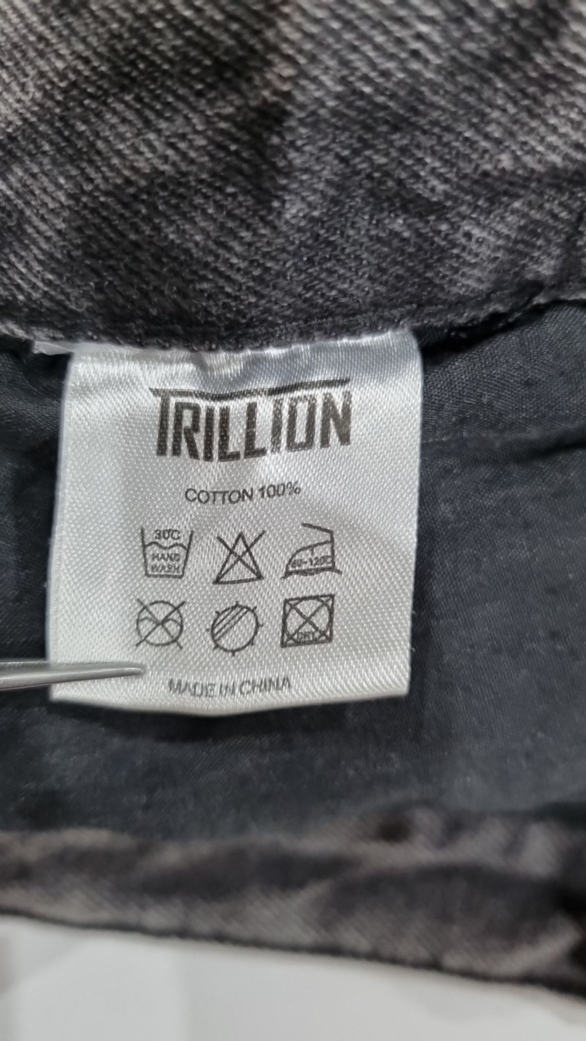 트릴리온(TRILLION) 청/데님 팬츠 M