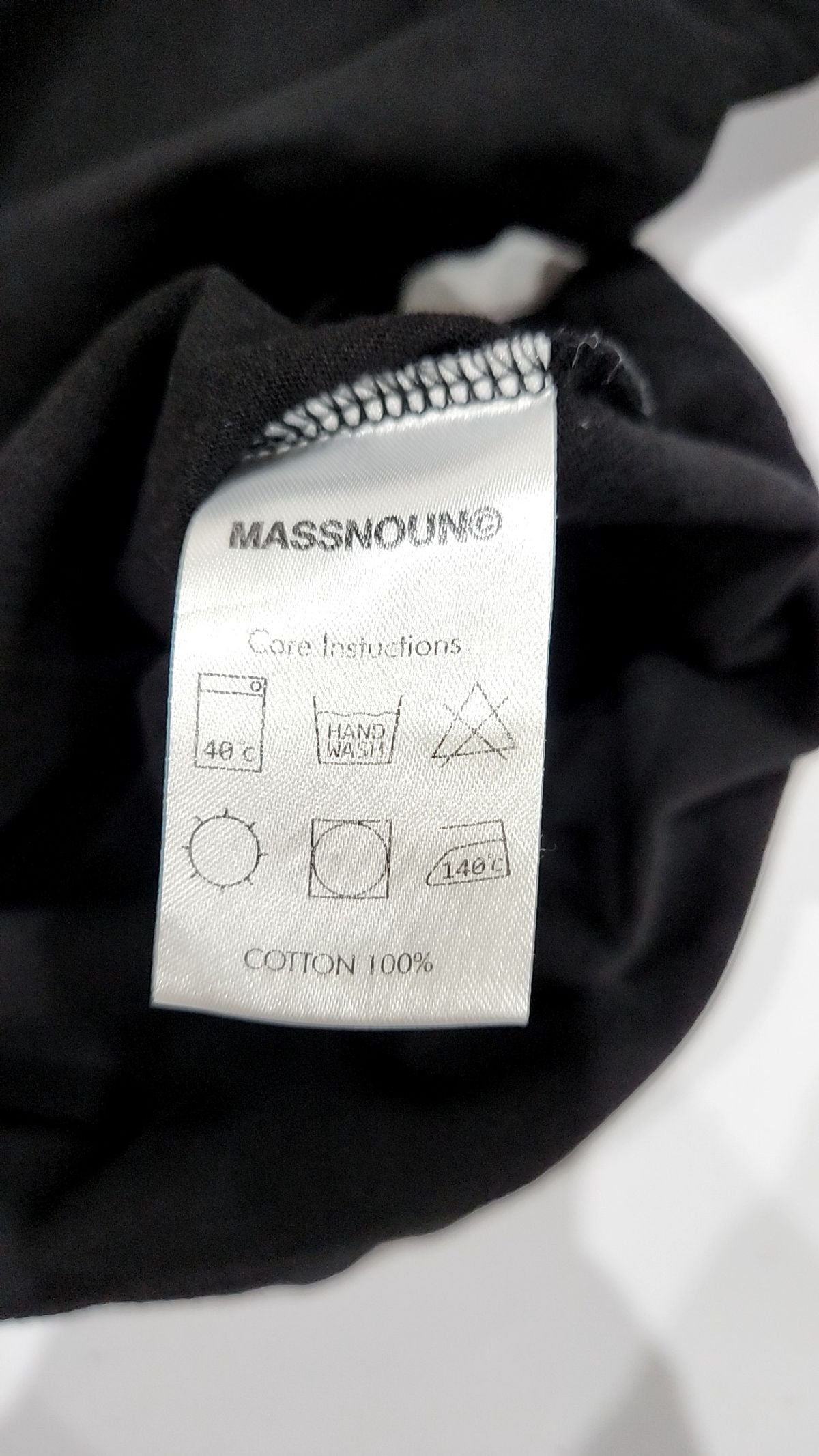 매스노운(MASSNOUN) 반소매 티셔츠 L