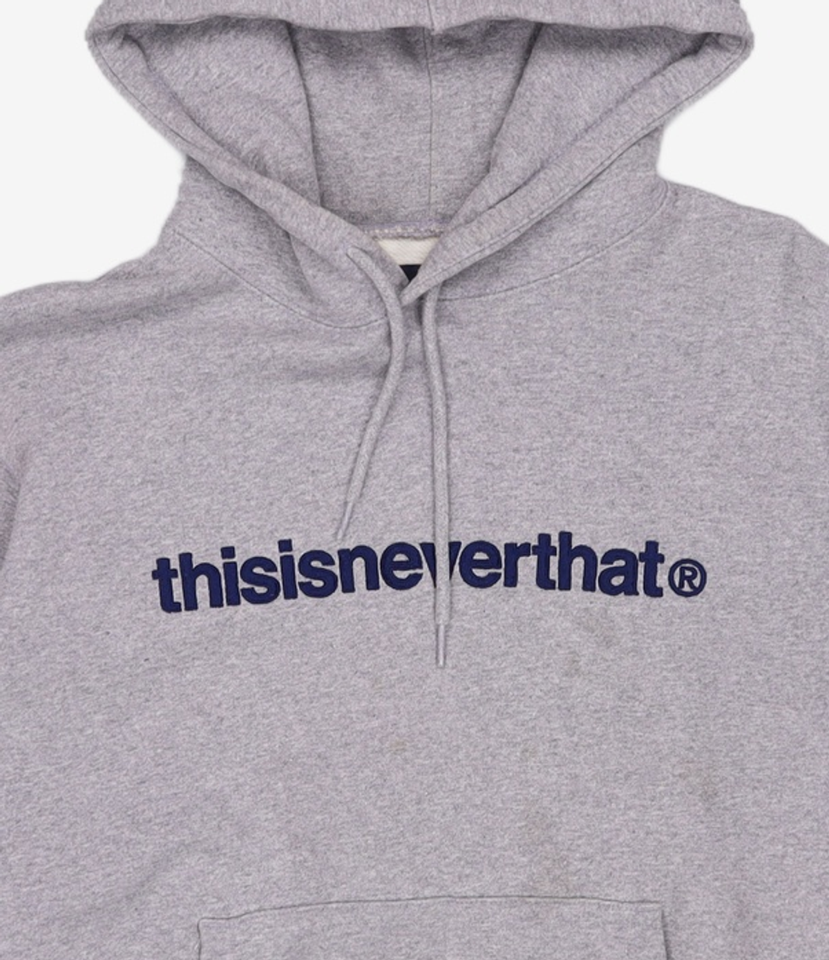디스이즈네버댓(THISISNEVERTHAT) (FW21) T-Logo Hoodie - Heather Grey S