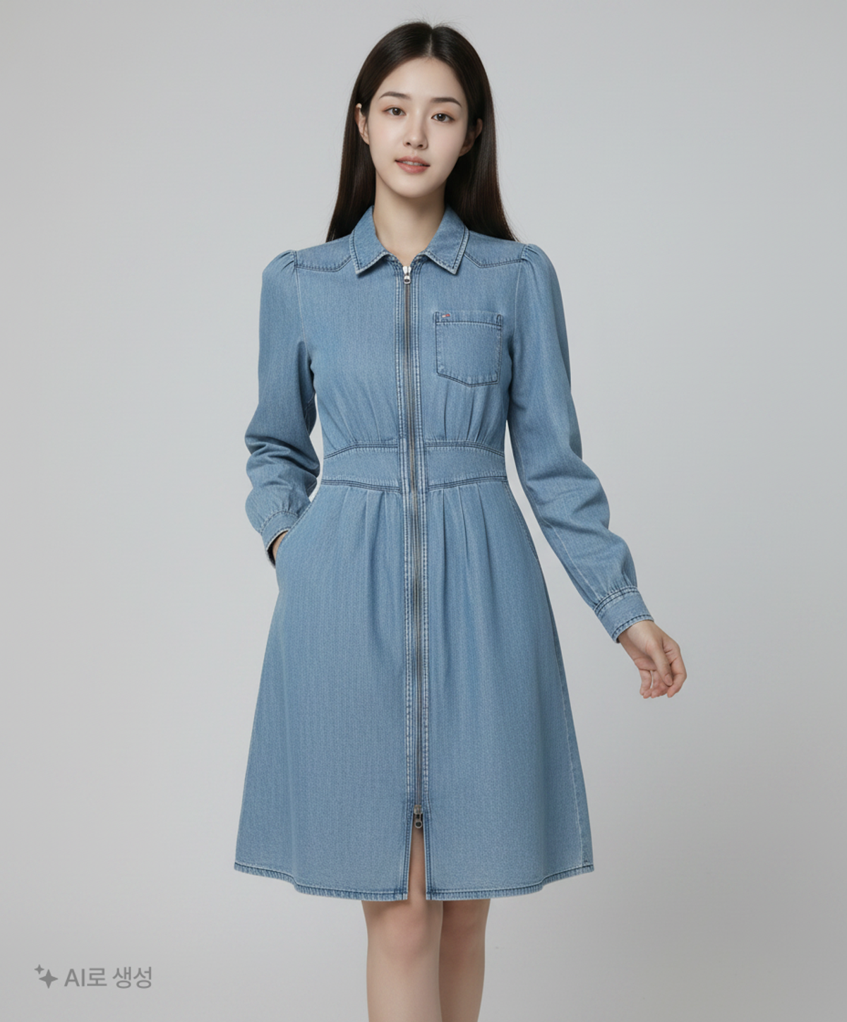 힐피거데님(Hilfiger Denim by Tommy Hilfiger) 미니 원피스 XS