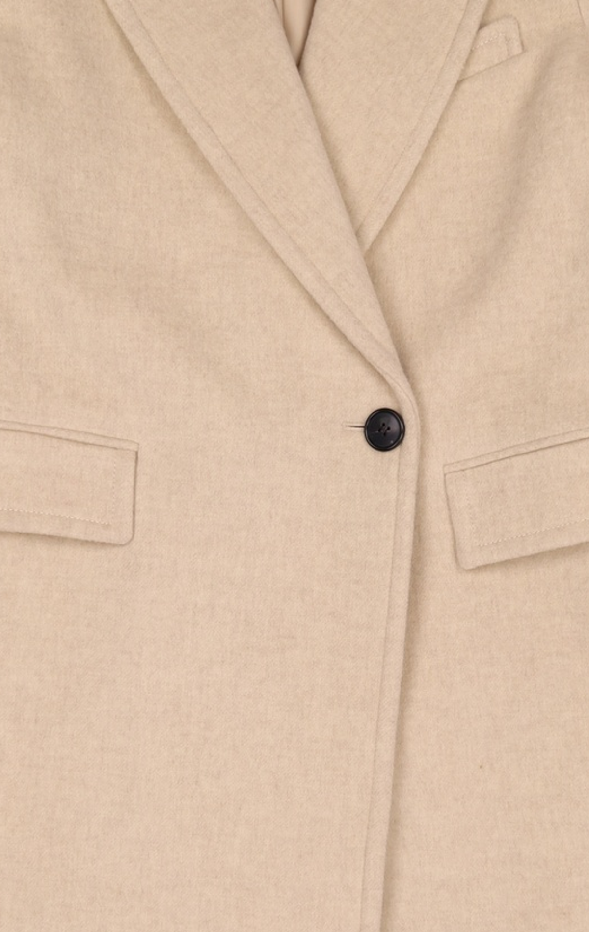 오이아우어(OIAUER) Halfdouble Long Coat in Ivory S