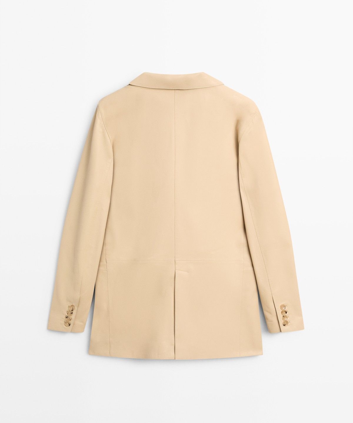 마시모두띠(MASSIMO DUTTI) 나파 가죽 블레이저