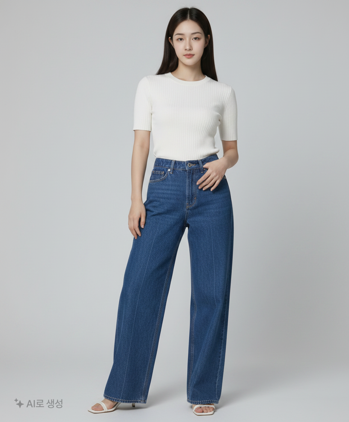 에이치앤엠(H&M) 청/데님 팬츠 32