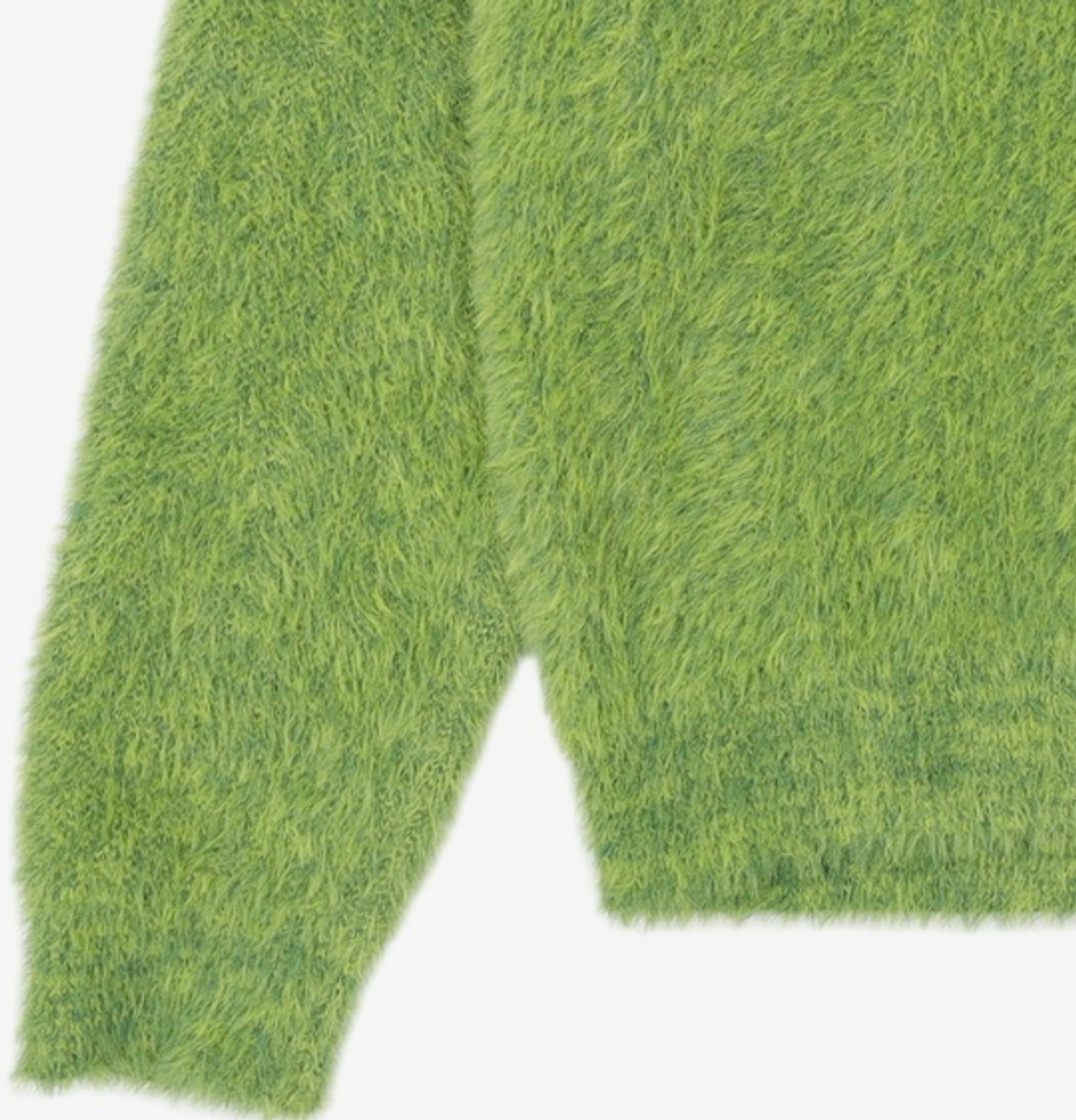 노매뉴얼(NOMANUAL) (시그니처종료)CROPPED HAIRY KNIT - 5 COLOR L