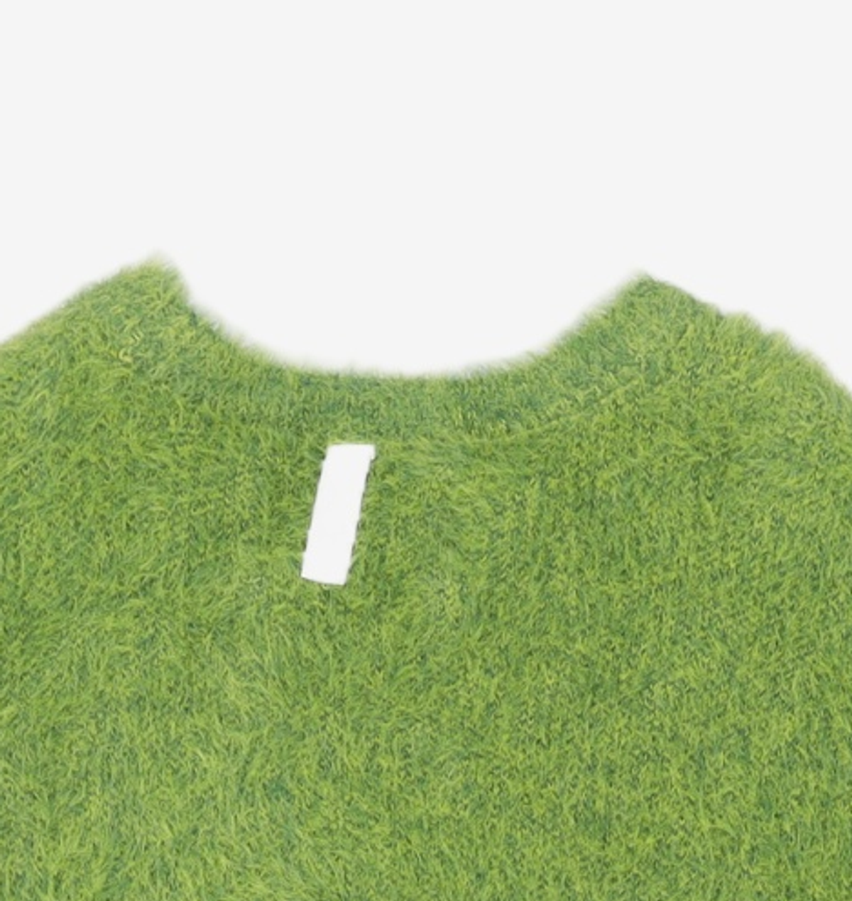 노매뉴얼(NOMANUAL) (시그니처종료)CROPPED HAIRY KNIT - 5 COLOR L