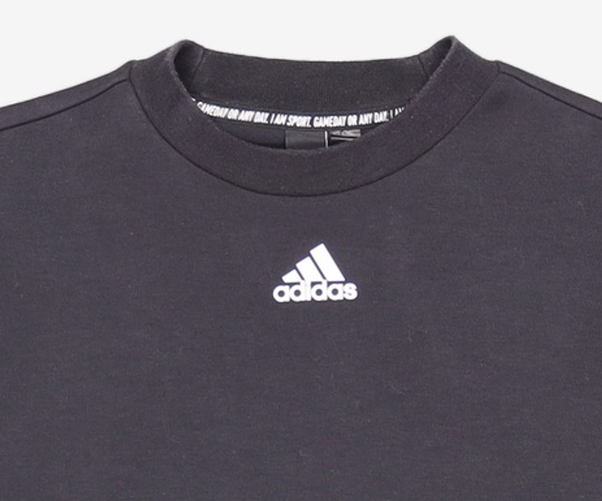 아디다스(ADIDAS) M 머스트해브 3S 크루티 - 블랙:화이트 / DX7654 M