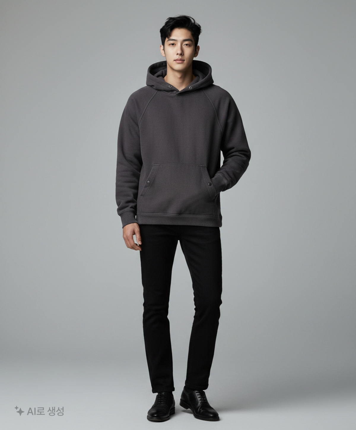 무신사 스탠다드(MUSINSA STANDARD) 후드 티셔츠 L