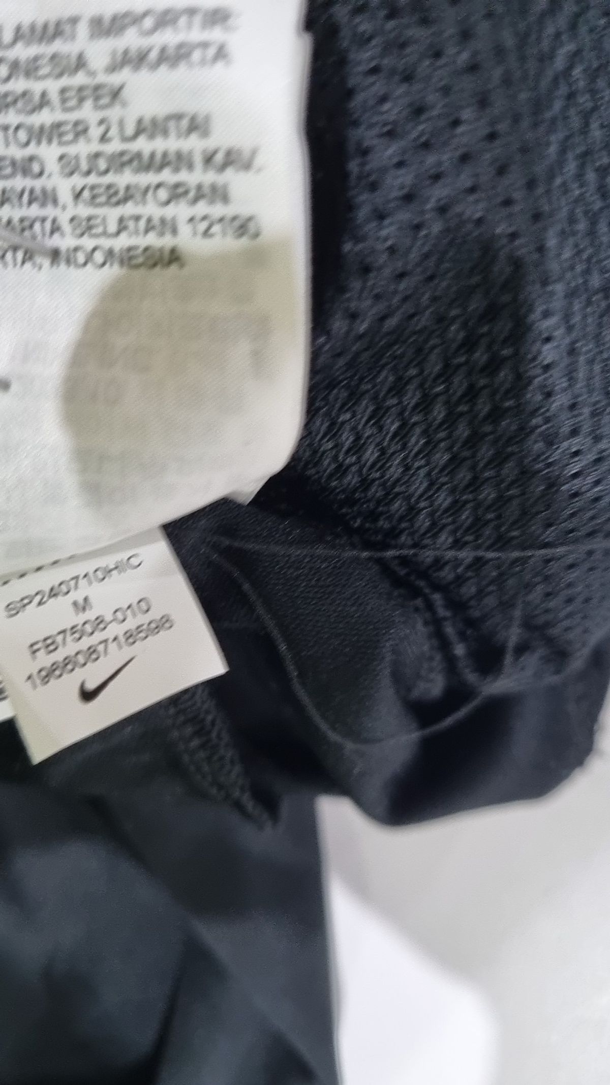 나이키(NIKE) 토탈리티 드라이 핏 오픈 헴 다용도 팬츠 M - 블랙:화이트 / FB7508-010 80