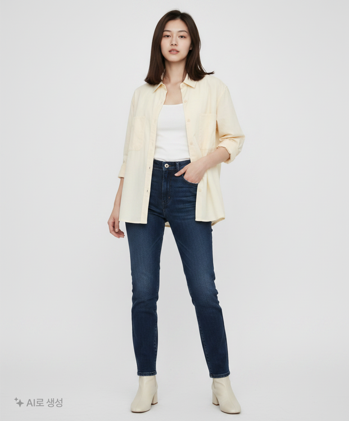 유니클로(UNIQLO) 캐주얼 셔츠 S