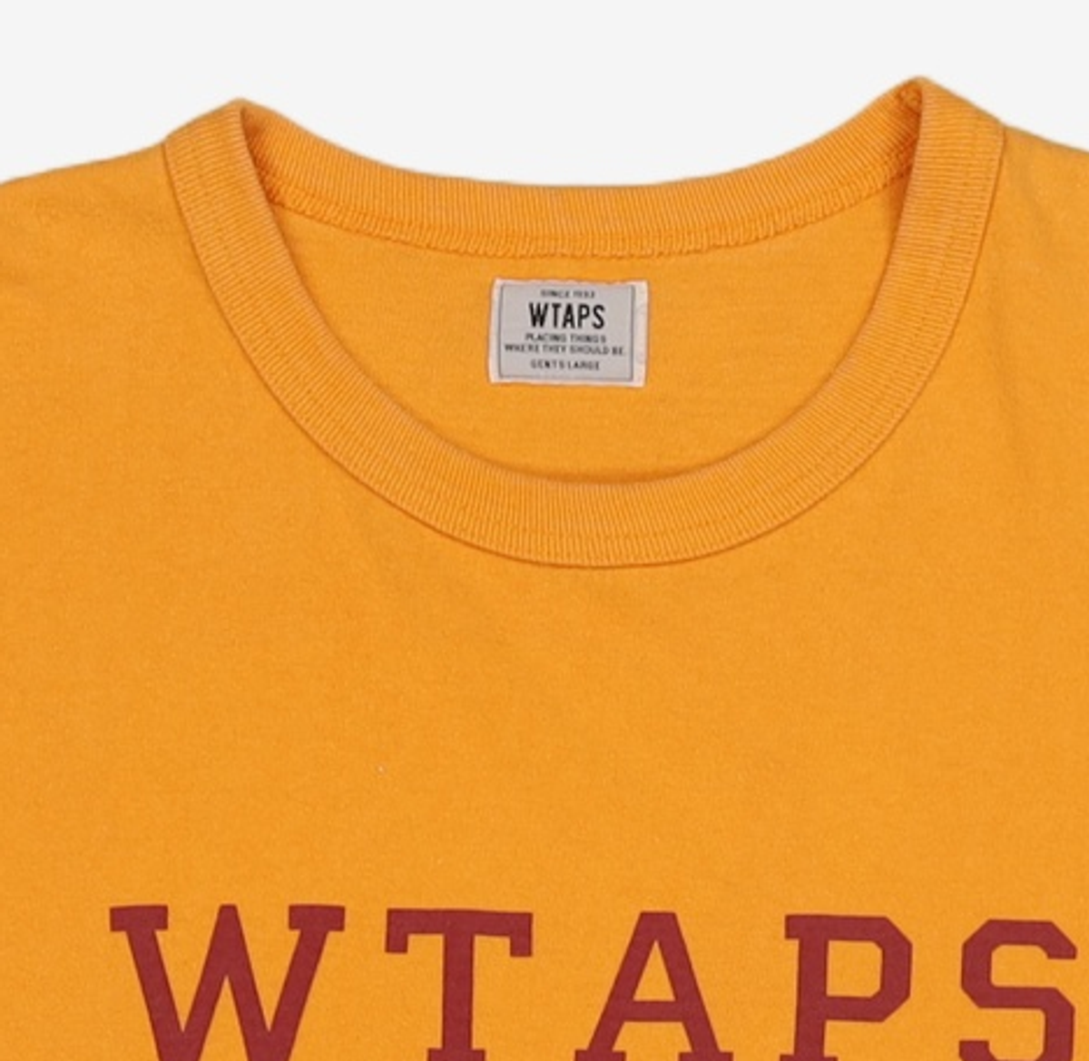 더블탭스(WTAPS) 반소매 티셔츠 L