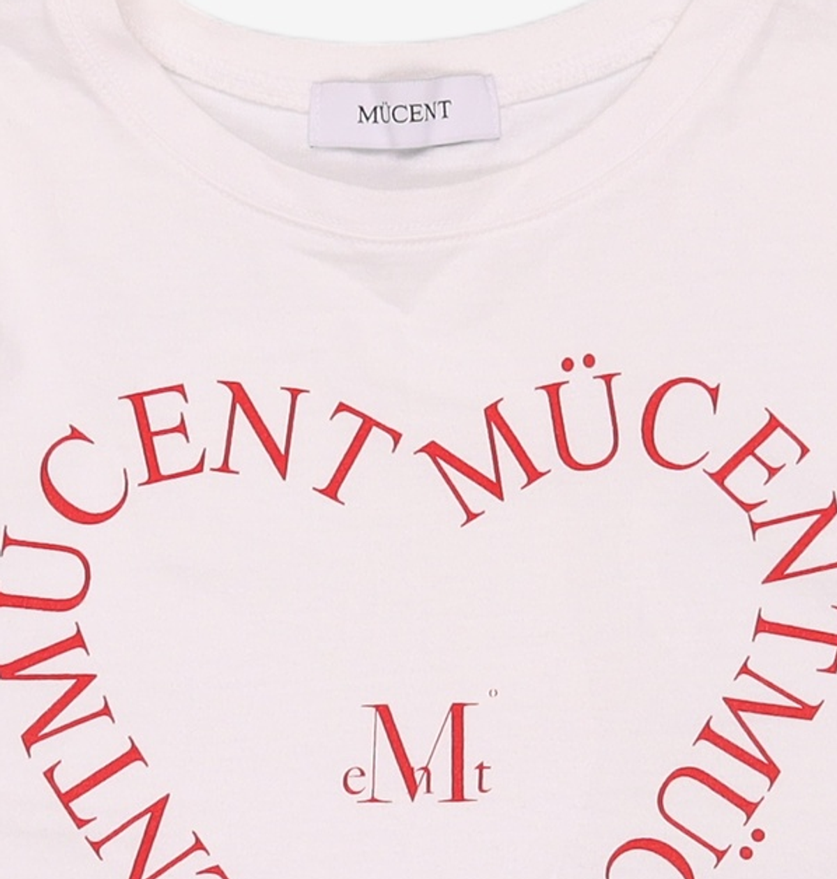 무센트(MUCENT) 반소매 티셔츠