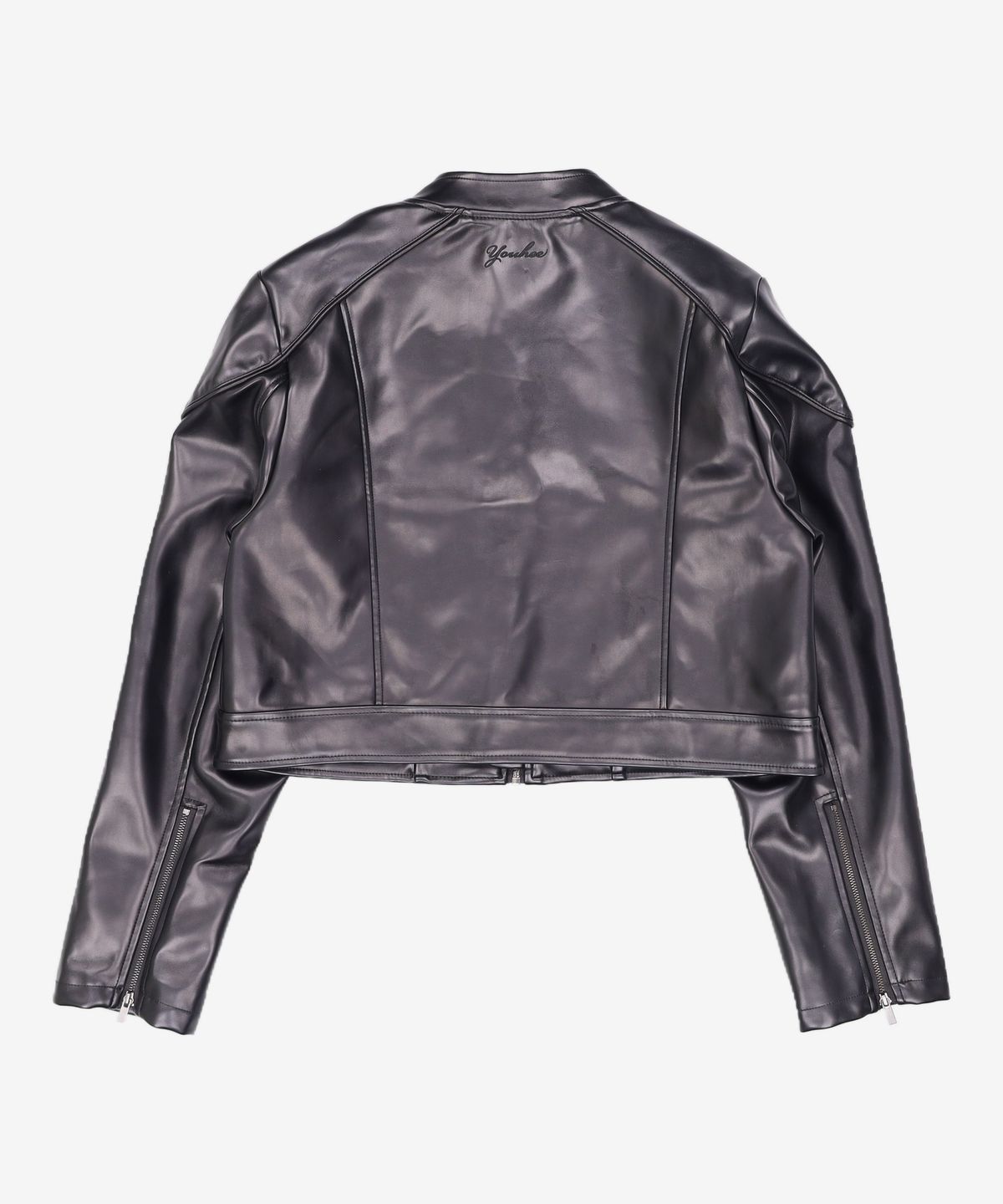 유희(YOUHEE) BE MY YOUHEE BIKER JACKET BLACK FREE