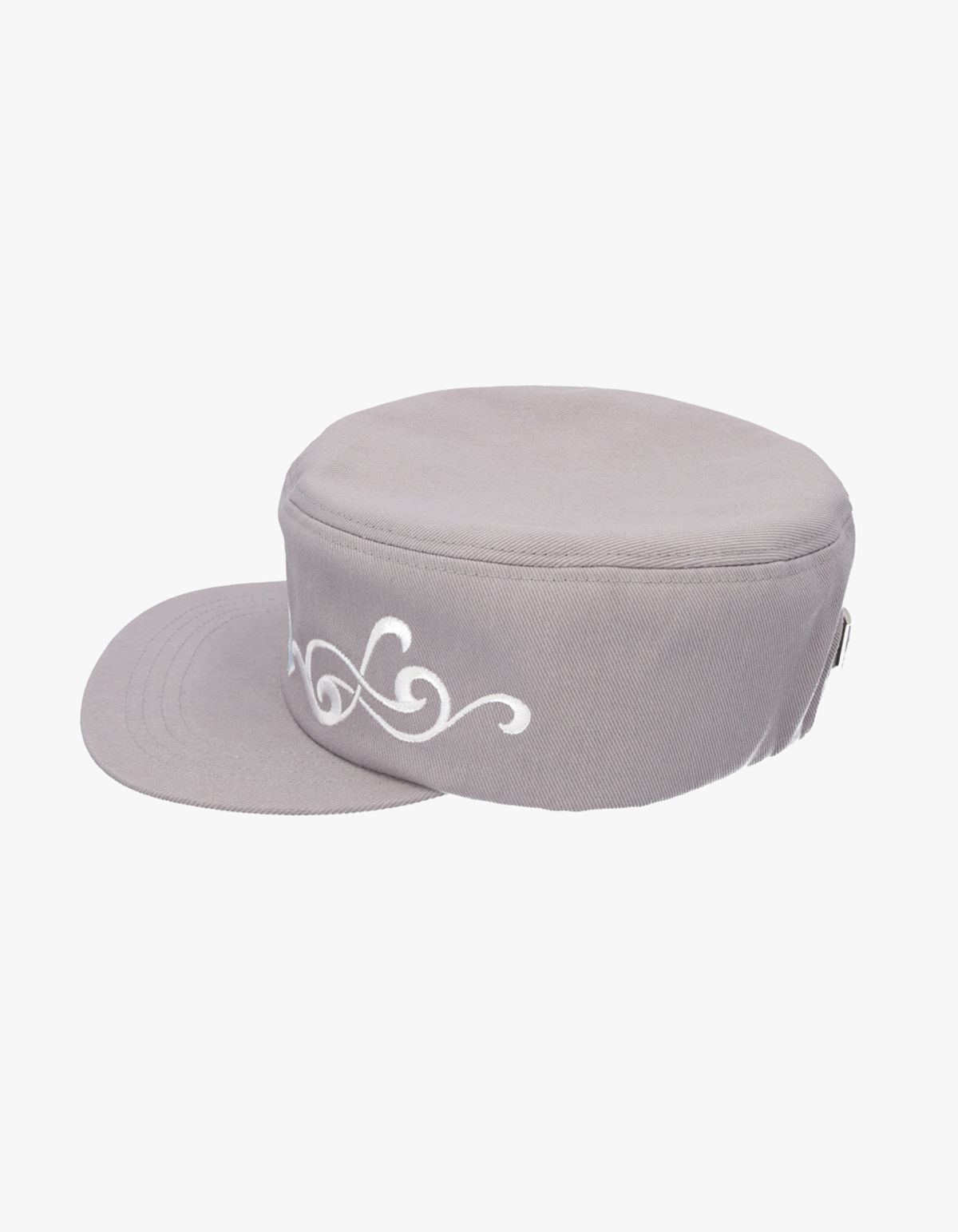혼쿄(HONKYO) Soldier Girl Pillbox Cap- Solid Grey