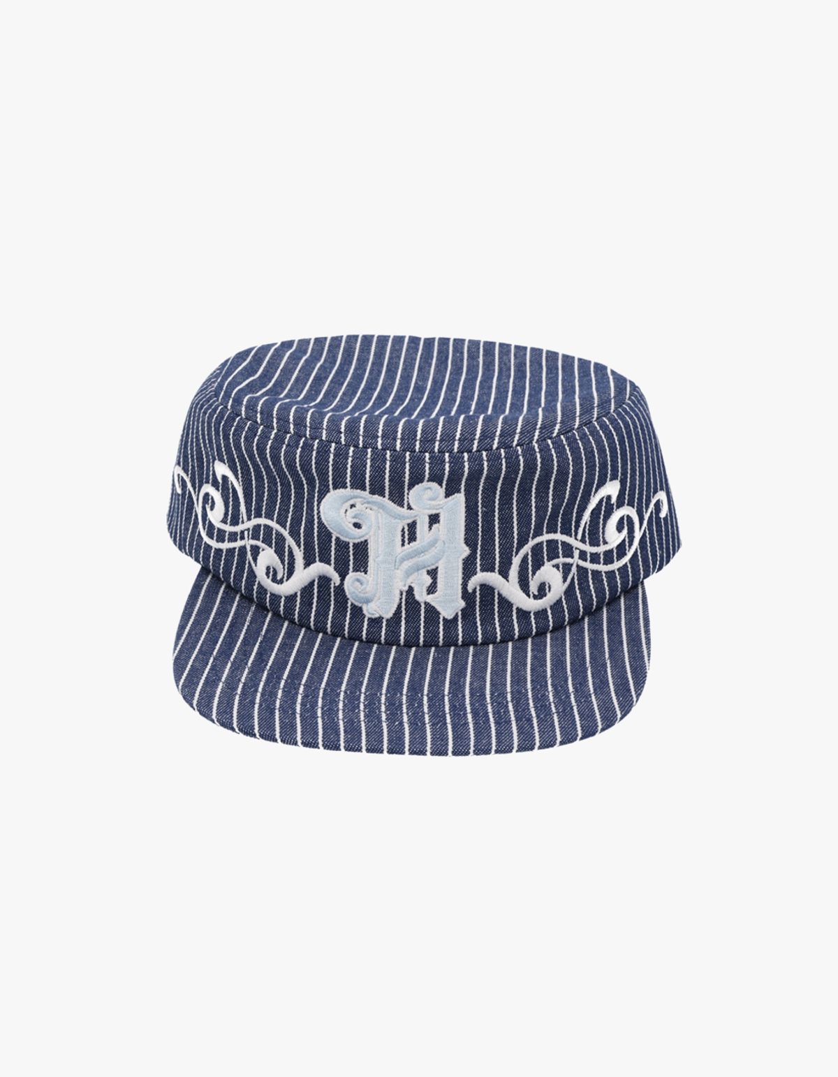 혼쿄(HONKYO) Soldier Girl Pillbox Cap- Stripe