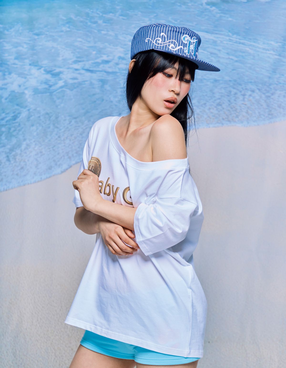 혼쿄(HONKYO) Baby Girls Only Off-Shoulder Tee